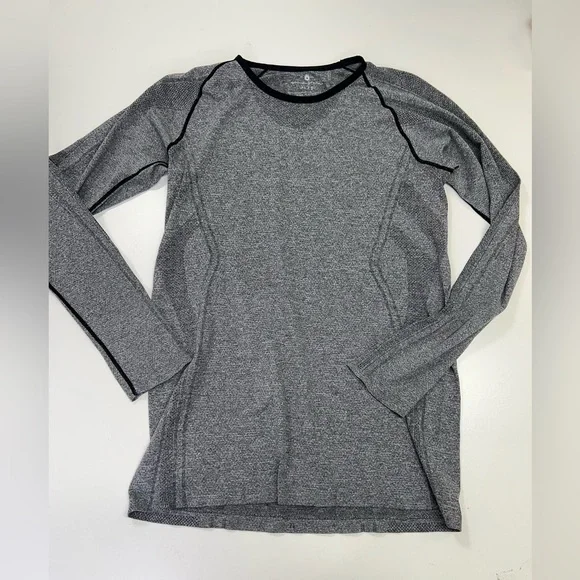 Spiritual Gangster Gray Activewear Athletic Long Sleeve Top Size XS/S NEW - Picture 9 of 11